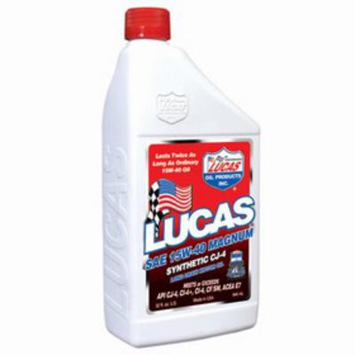 Lucas Oil Synthetic 15W-40 CJ-4 Oil - 10298